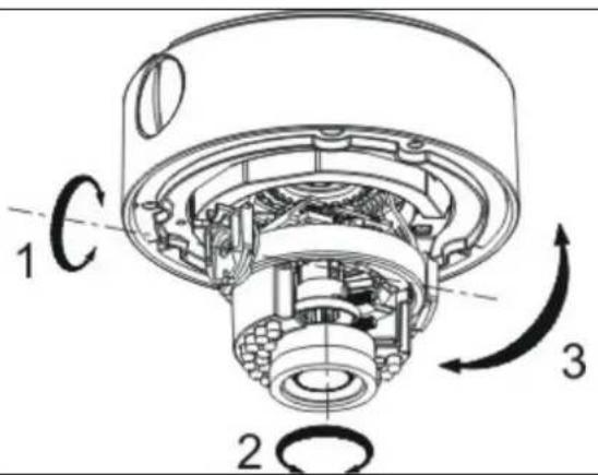 ABUS HDCC72510 - Justering af kameraet - 1