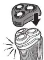 PHILIPS SHAVER Series 3000 S3510 - Trimma med stubbkam med klickfäste (endast S3520 och S3510) - 1