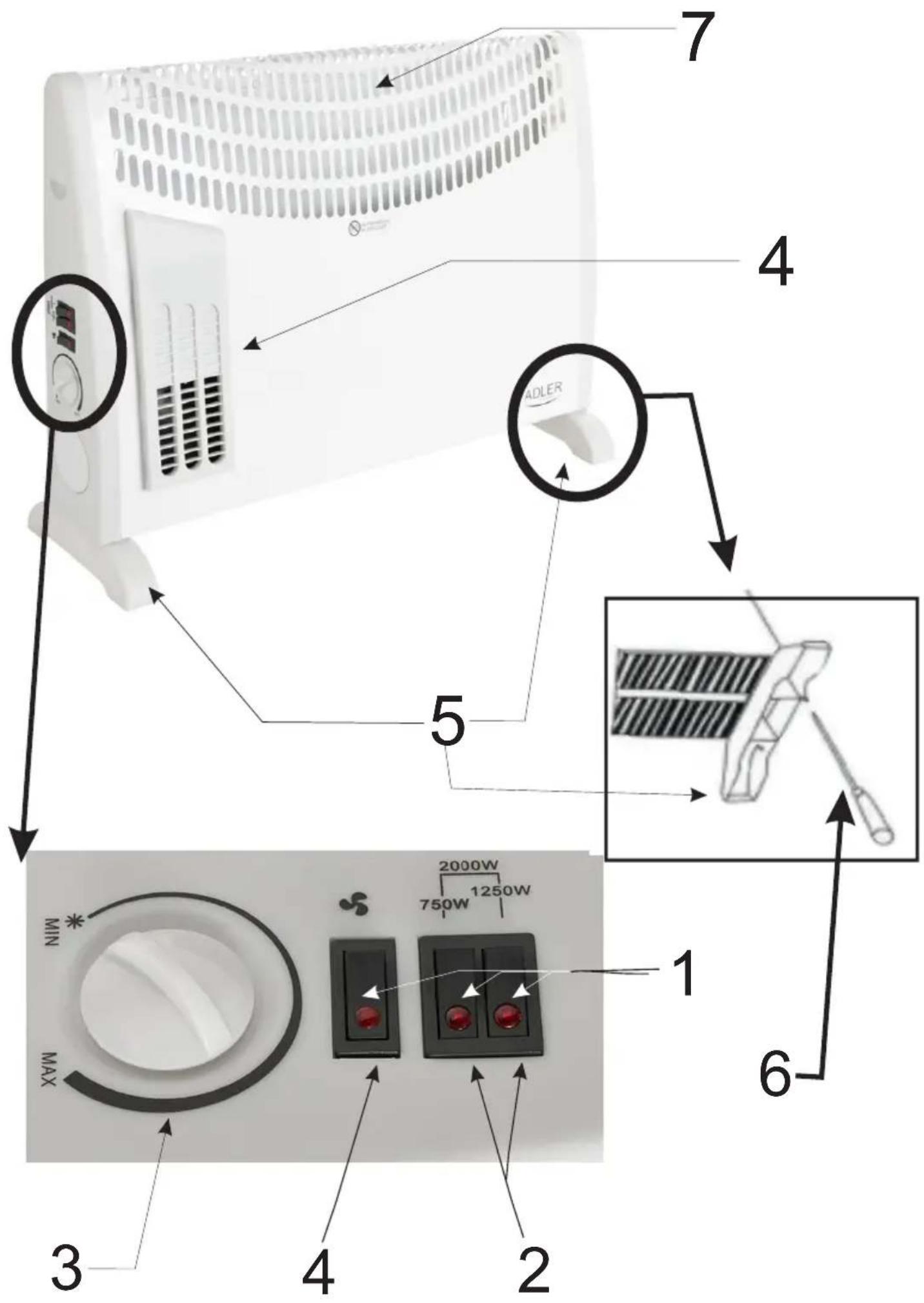 ADLER AD 7705 - 1