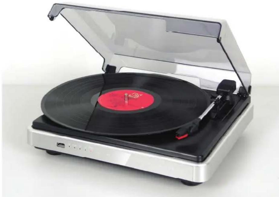 MPMAN TR22 USB - DRAAITAFEL MET USB-CODERING - 1