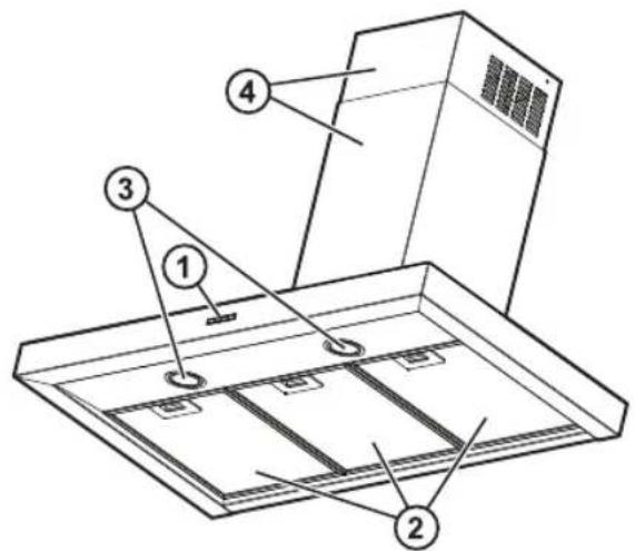 WHIRLPOOL AKR 757 IX - DESCRIPCIÓN Y USO DE LA CAMPANA - 1
