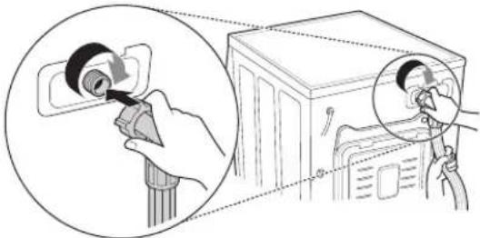 LG FH2A8HDN2 - Connecting Hose to Washing Machine - 1