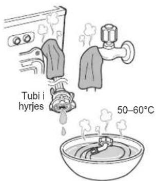 Tubi i hyrjes 50-60°C