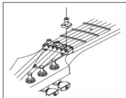IBANEZ Artcore AS73 - DISABILITAZIONE DEL SISTEMA ZERO POINT (UTILIZZO DELL'UNITÀ COME TREMOLO FL OTTANTE TRADIZIONALE) - 5