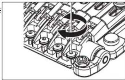 IBANEZ Artcore AS73 - DEAKTIVIEREN DES NULLPUNKTSYSTEMS (VERWENDUNG ALS HERKÖMMLICHES SCHWEBENDES TREMOLO) - 2