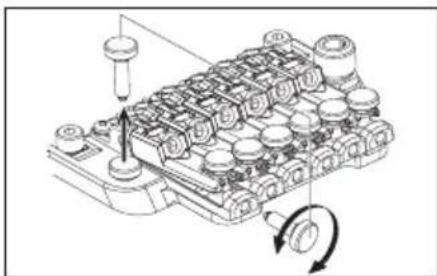 IBANEZ Artcore AS73 - DEAKTIVIEREN DES NULLPUNKTSYSTEMS (VERWENDUNG ALS HERKÖMMLICHES SCHWEBENDES TREMOLO) - 1