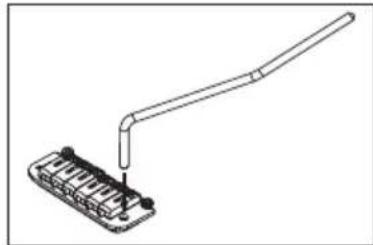 IBANEZ Artcore AS73 - AJUSTE DE LA ALTURA DE LAS CUERDAS (FAT20/FAT10/SAT10 - 2