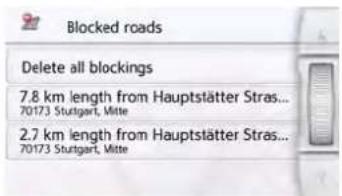 Blocked roads Delete all blockings 7.8 km length from Hauptstätter Stras... 70173 Stuttgart, Mitte 2.7 km length from Hauptstätter Stras... 70173 Stuttgart, Mitte