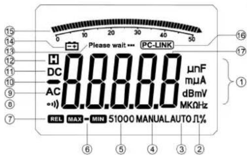 VELLEMAN DVM2000 - b. Afficheur LCD - 2