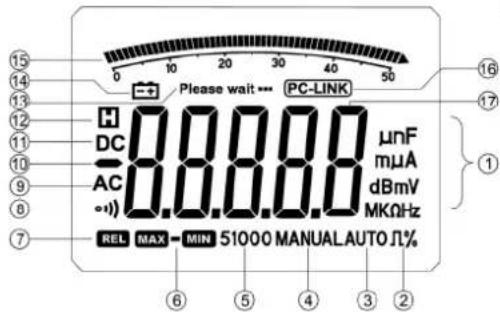 VELLEMAN DVM2000 - b. Lcd-scherm - 2