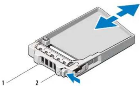 DELL PowerVault MD1200 - Removing a Drive Blank - 3