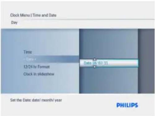 PHILIPS PhotoFrame 7FF3FPW 7 - Date : - 1