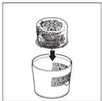PHILIPS HU4802 - Clean the humidification filter - 8