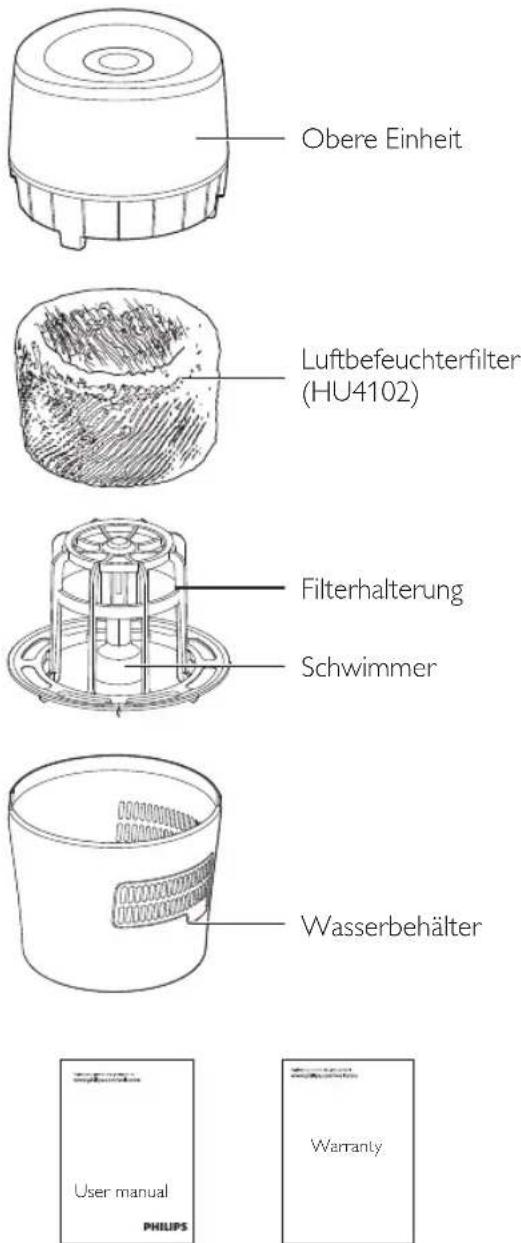 PHILIPS HU4802 - Was ist in der Verpackung? - 1