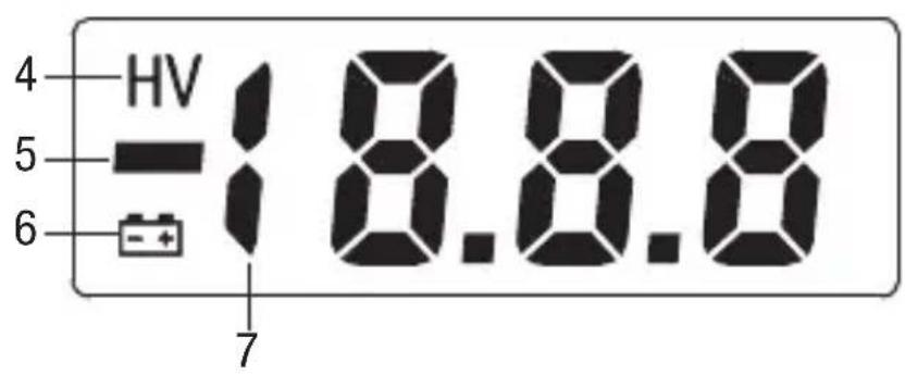 4 HV 5 6 7