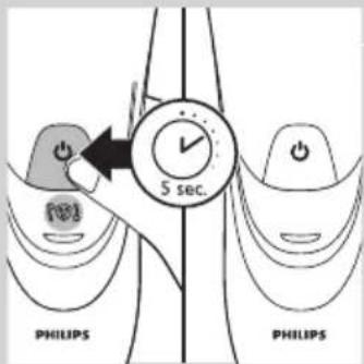 5 sec. PHILIPS PHILIPS