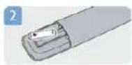 PHILIPS 4000 series 32PFH4009 - แบตเตอรี่ - 2
