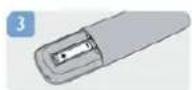 PHILIPS 4000 series 32PFH4009 - แบตเตอรี่ - 3