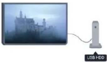 PHILIPS 4000 series 32PFH4009 - การหยุดที่วีชั่วคราวและการบันทึก - 1