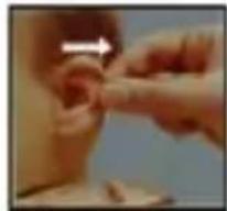 Close-up of hands performing a finger massage on a person's ear (no text or symbols visible)