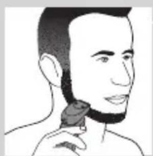 PHILIPS SHAVER Series 5000 S5140 - 使用不带修剪梳的胡须造型器附件 - 2