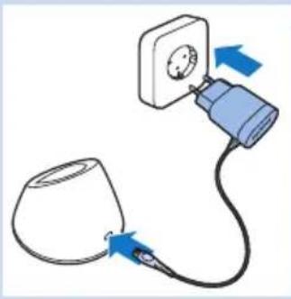 PHILIPS VisaCare SC6240 - Cihazın şarj edilmesi - 1