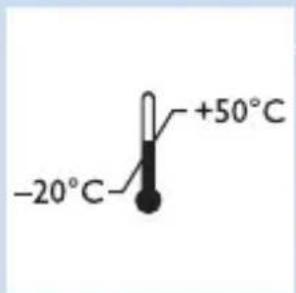 -20°C +50°C