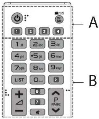 A B