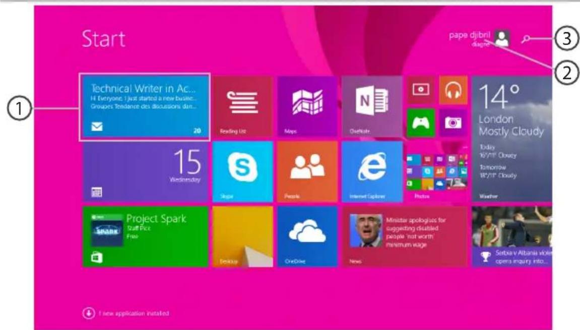 ARCHOS Cesium 90 - Интерфейс Windows™ - 1