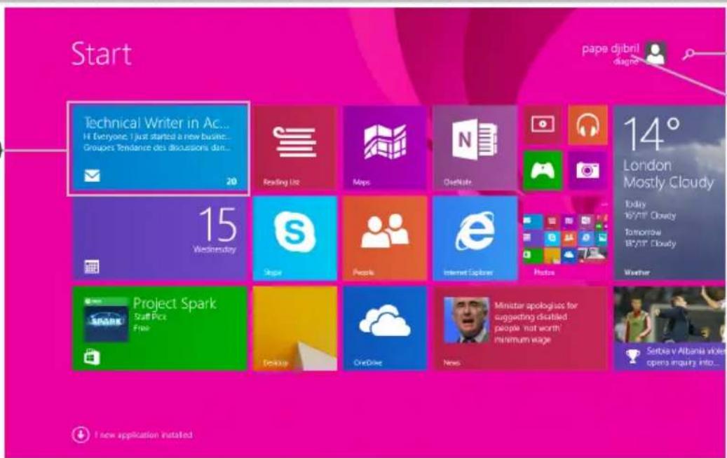 ARCHOS Cesium 90 - A Windows™ kezelőfelület - 1