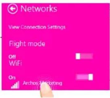 ARCHOS Cesium 90 - WiFi (WLAN) Verbindung - 4