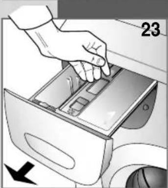FAGOR FE-7112 ITA - REMOVING THE DETERGENT DRAWER - 1