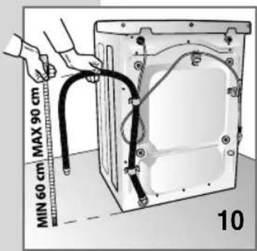 MIN 60 cm MAX 90 cm 10