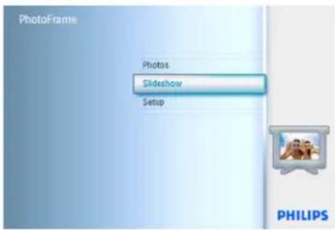 PhotoFrame Photos Slideshow Setup PHILIPS