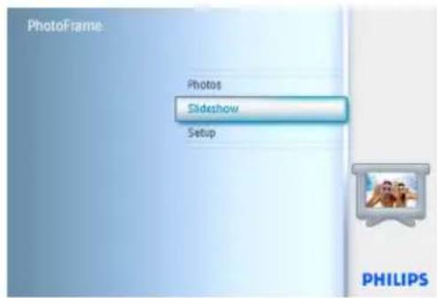 PhotoFrame Photos Slideshow Setup PHILIPS