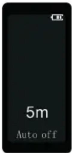 5m Auto off