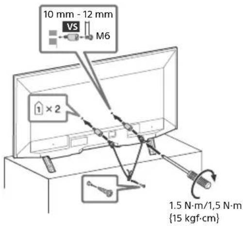 10 mm - 12 mm VS M6 1 × 2 1.5 N·m/1.5 N·m {15 kgf·cm}