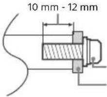 10 mm - 12 mm