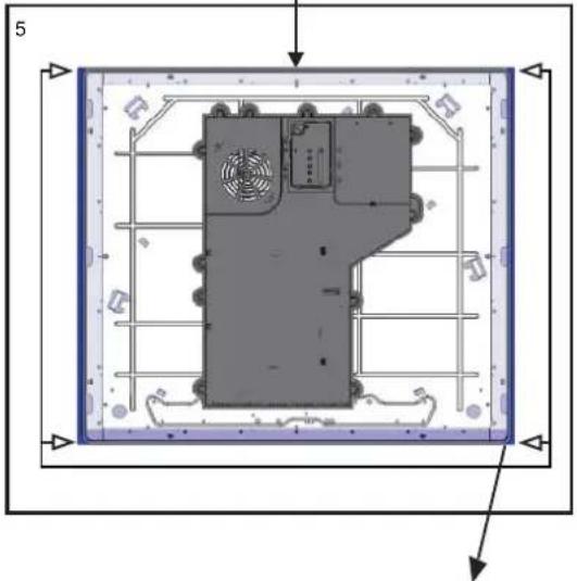 HOTPOINT KIB 633 C E - Desactivar as zonas de cozedura - 16