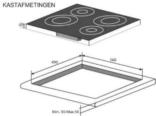KASTAFMETINGEN 60 490 560 Min. 30/Max.50