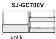 SHARP SJ-GC700VSL - Predal za sadje in zelenjavo13. - 2
