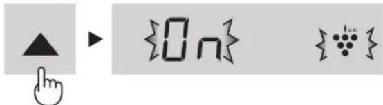 Hand-drawn icons including a triangle, play button, and stylized symbols like 'On' and grape clusters