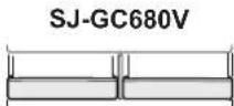 SHARP SJ-GC700VSL - Рафт за плодове и зеленчуци12. Отделение за плодове и зеленчуци13. - 3