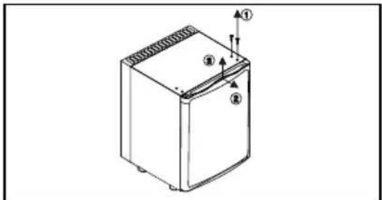 SIBIR W 50 - Colocación del panel embellecedor de la puerta, - 1