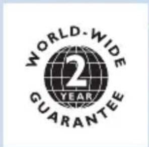 WORLD-WIDE 2 YEAR GUARANTEE