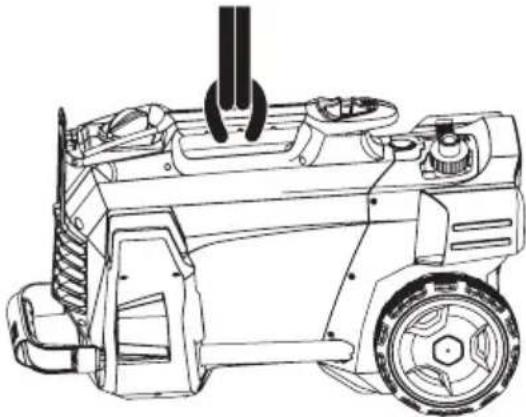 KARCHER HD 5/15 CX Plus - Nesprávná přeprava jeřábem - 1