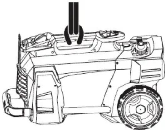KARCHER HD 5/15 CX Plus - Unsachgemäßer Krantransport - 1