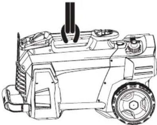 KARCHER HD 5/15 CX Plus - Transporte inadequado com grua - 1
