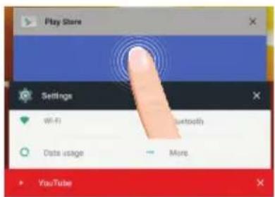 Play Store Settings Wi-Fi Data usage More. YouTube