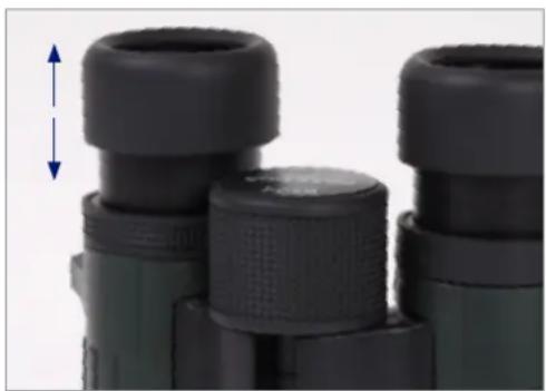 Praktica Pioneer 10x34 - Regolazione della Conchiglia Oculare - 1